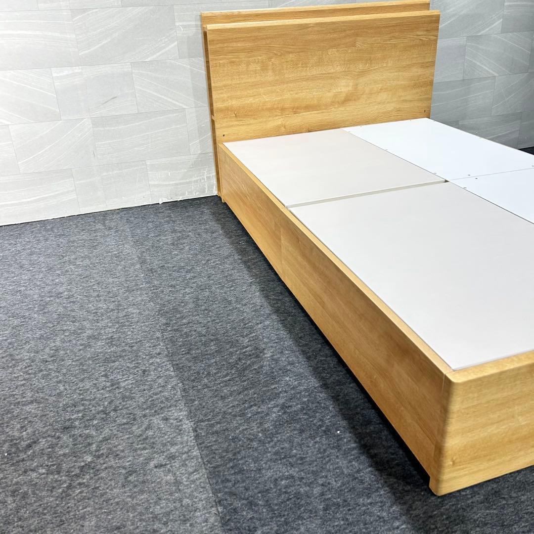 ニトリ ベッドフレーム カイト3 収納 コンセント セミダブル d5337