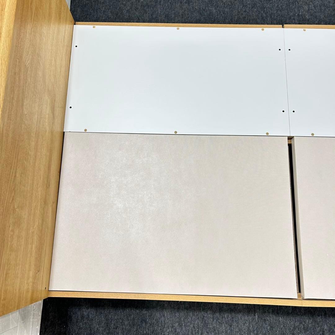 ニトリ ベッドフレーム カイト3 収納 コンセント セミダブル d5337