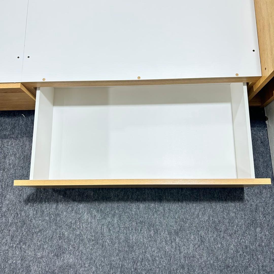 ニトリ ベッドフレーム カイト3 収納 コンセント セミダブル d5337