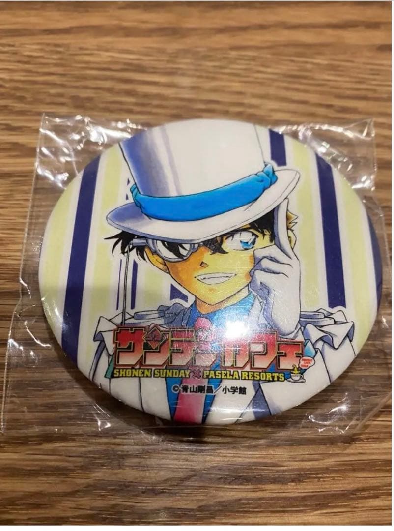 名探偵コナン サンデーカフェ 缶バッジ 怪盗キッド