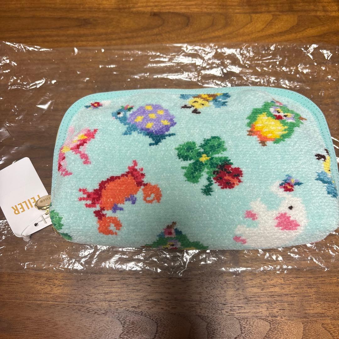 フェイラー 神崎恵コラボ 手付きポーチ ペールグリーン - メルカリ