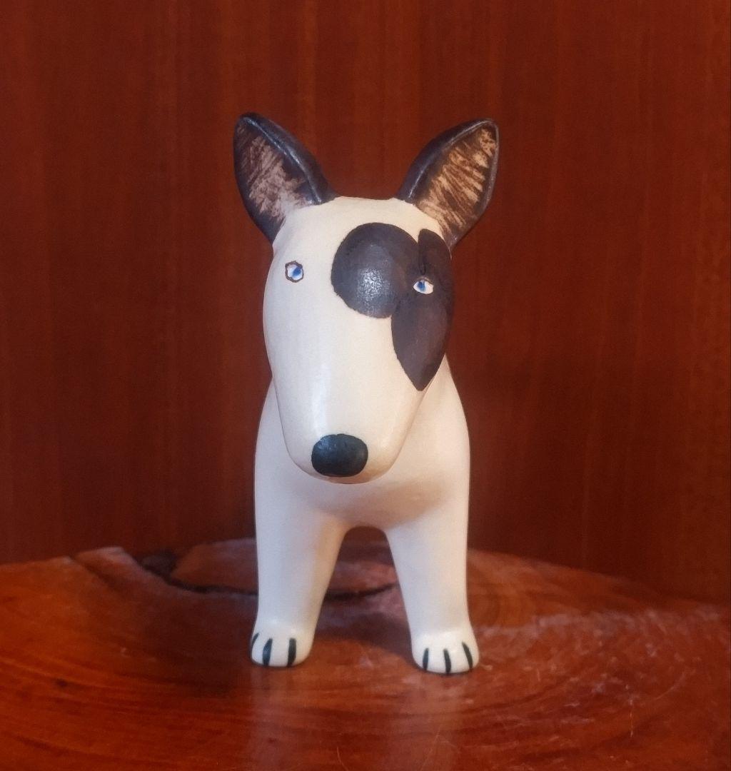 リサラーソン ケンネルブルテリア 左目ブチ マイキーガチャ 北欧