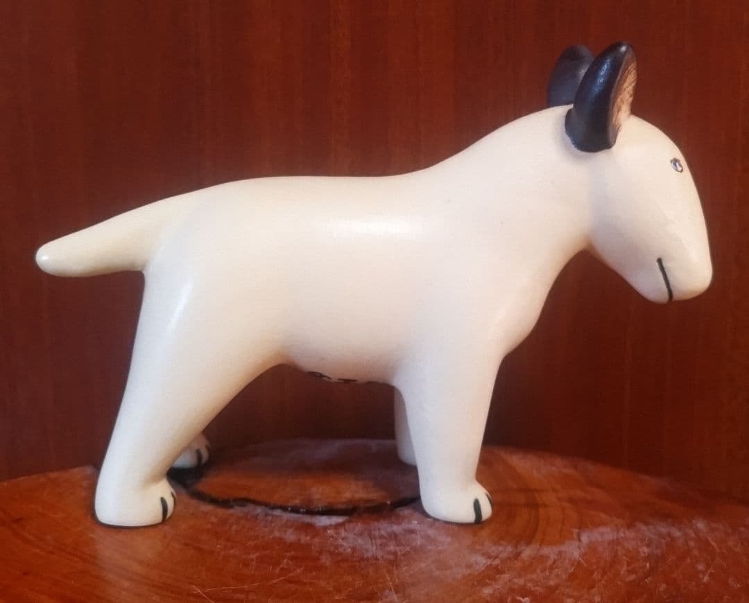 リサラーソン ケンネルブルテリア 左目ブチ マイキーガチャ 北欧