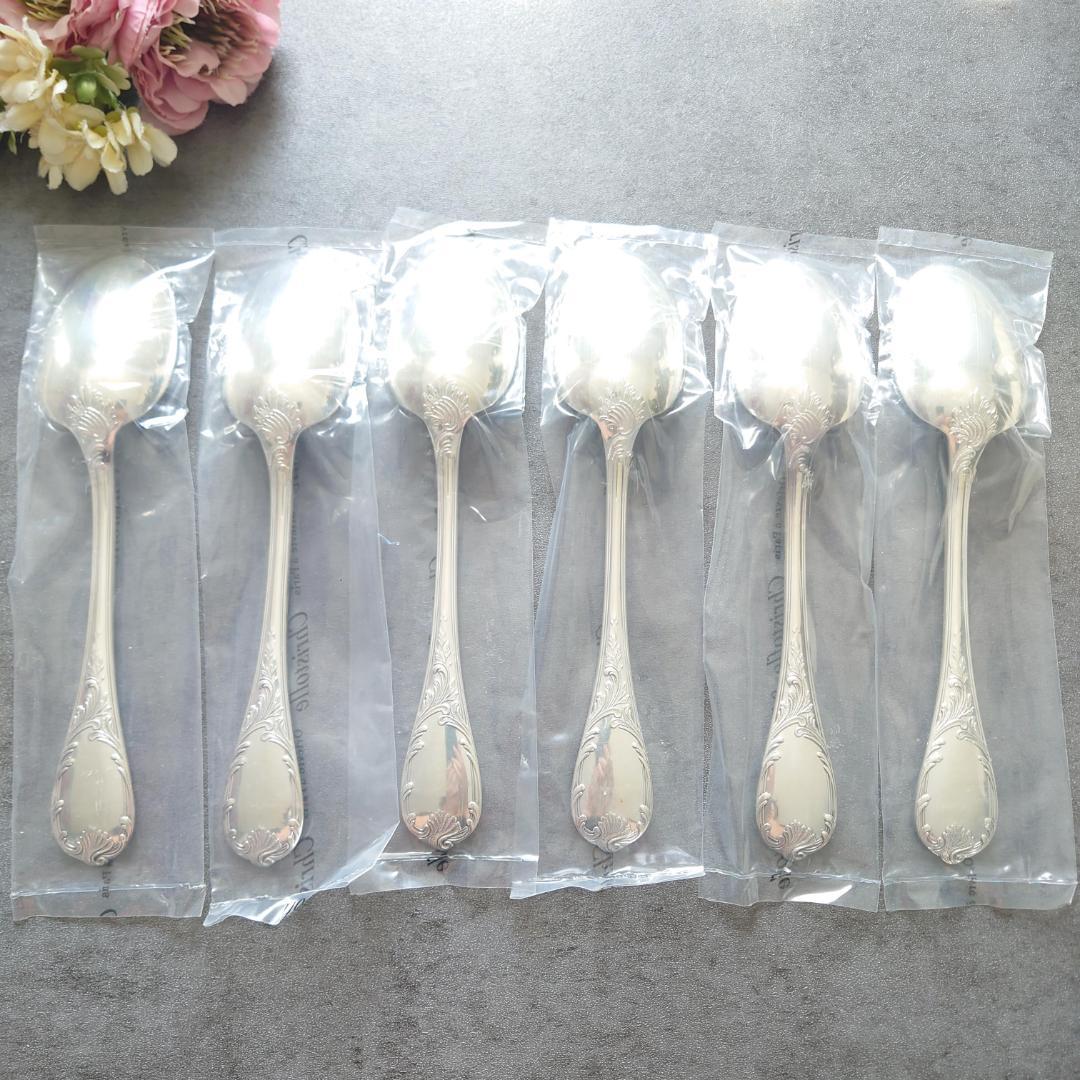 希少 クリストフル マルリー スタンダードスプーン 未開封 6点