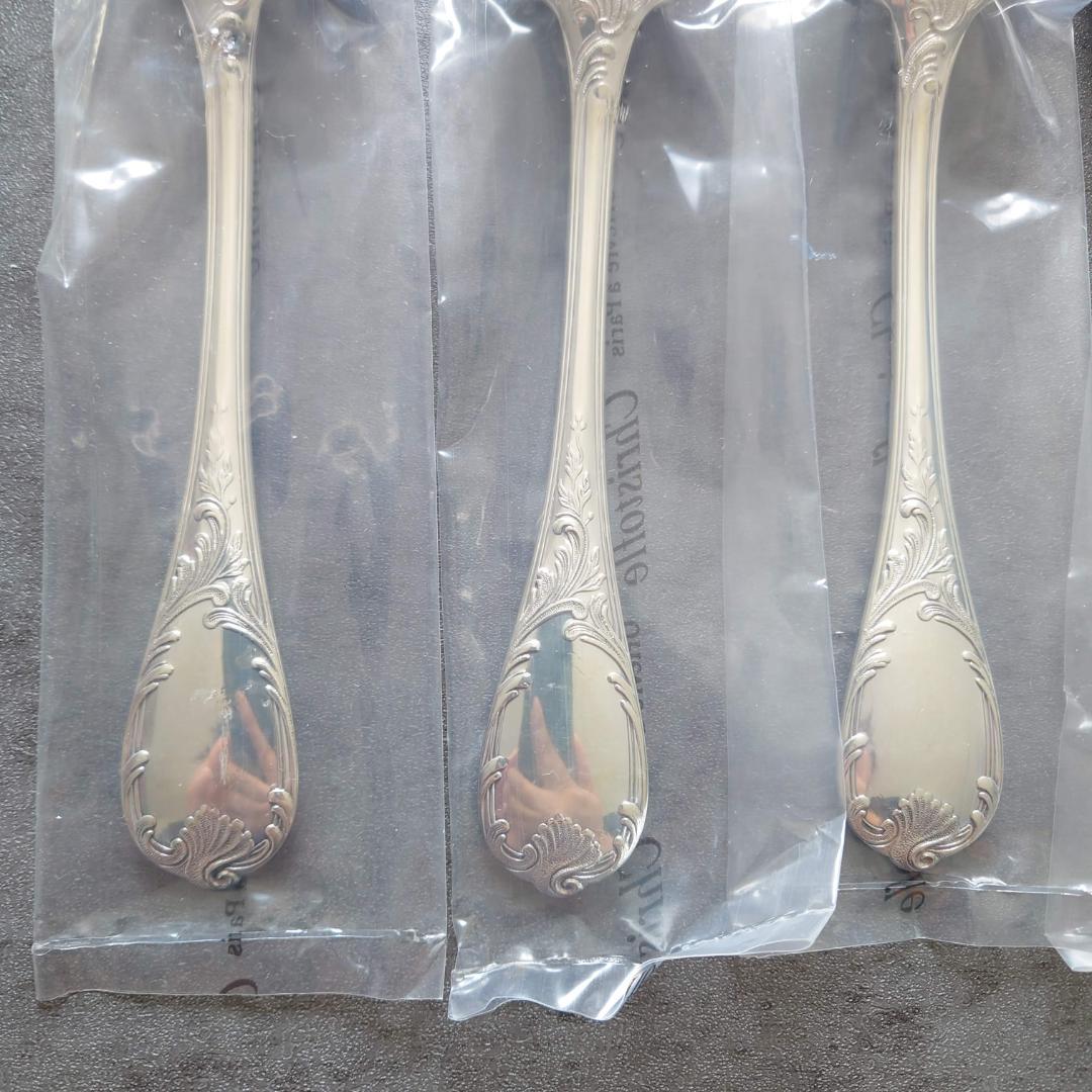 希少 クリストフル マルリー スタンダードスプーン 未開封 6点
