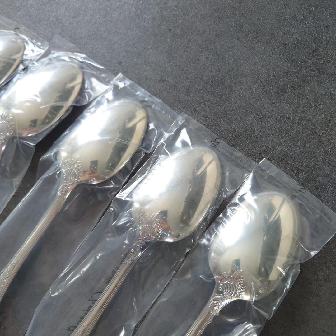希少 クリストフル マルリー スタンダードスプーン 未開封 6点