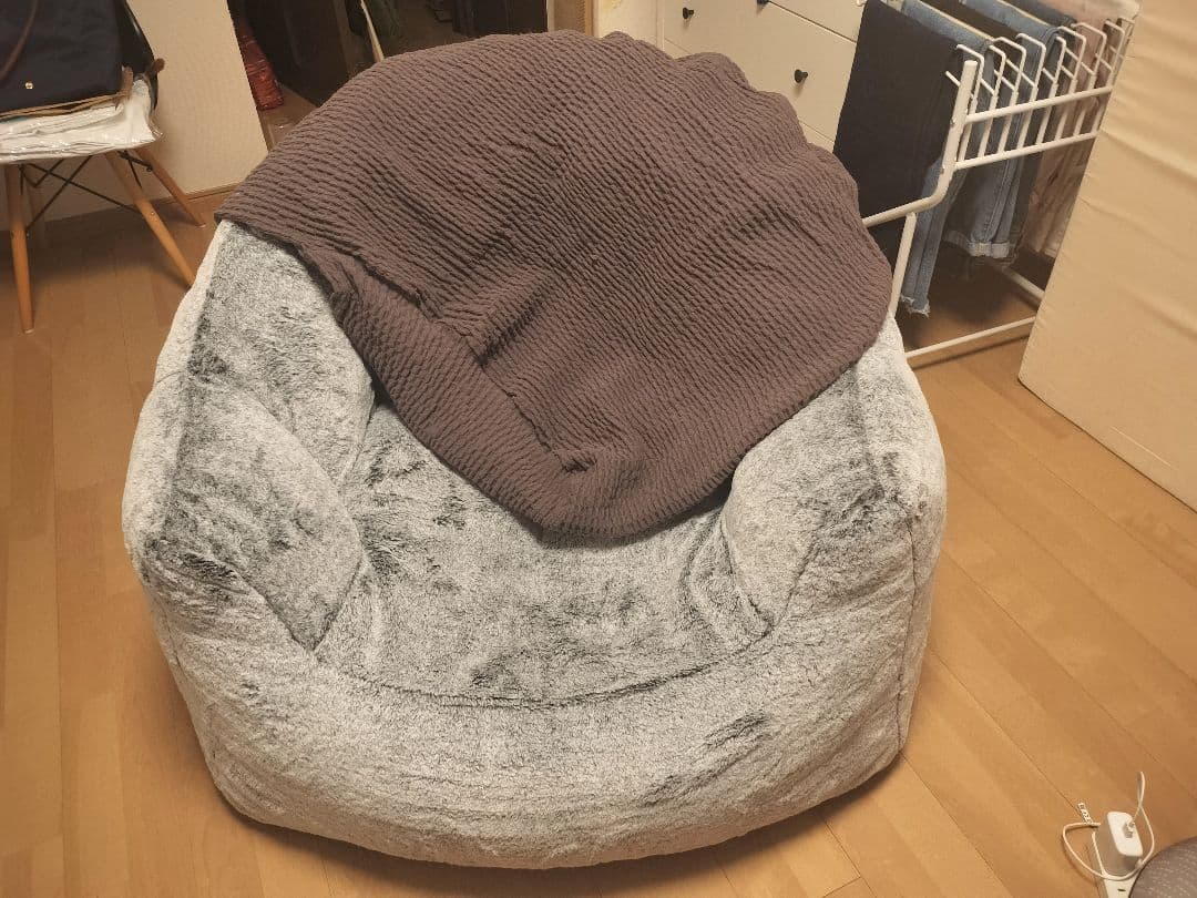 ☆美品☆PePo ビーズクッションソファ 大サイズ