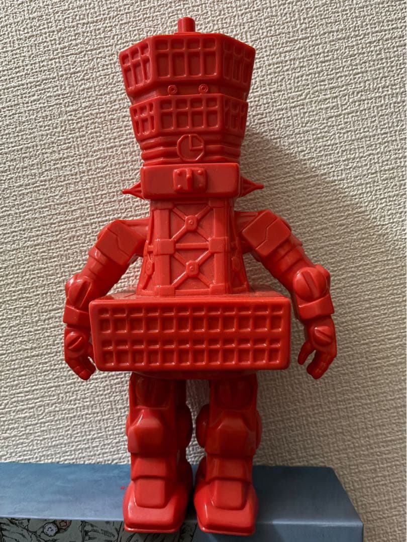 【現状品】レアソフビ 通天閣ロボ