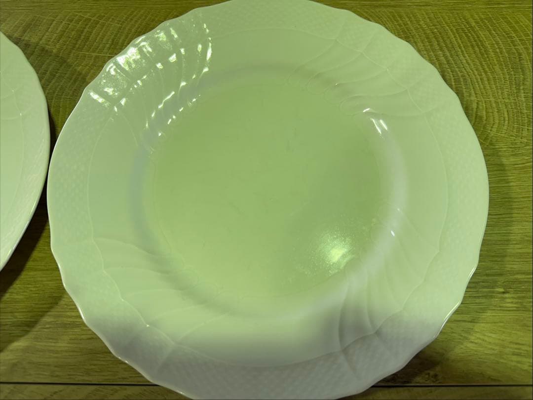 k551 K535ジノリ　ベッキオホワイト プレート 26cm お皿 食器