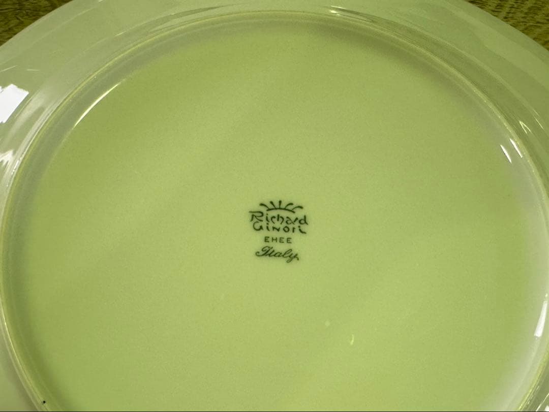 k551 K535ジノリ　ベッキオホワイト プレート 26cm お皿 食器