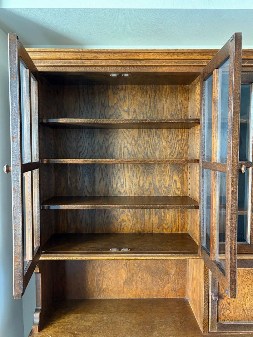 三越家具　カントリーハウス　ブルージュ　カップボード　食器棚