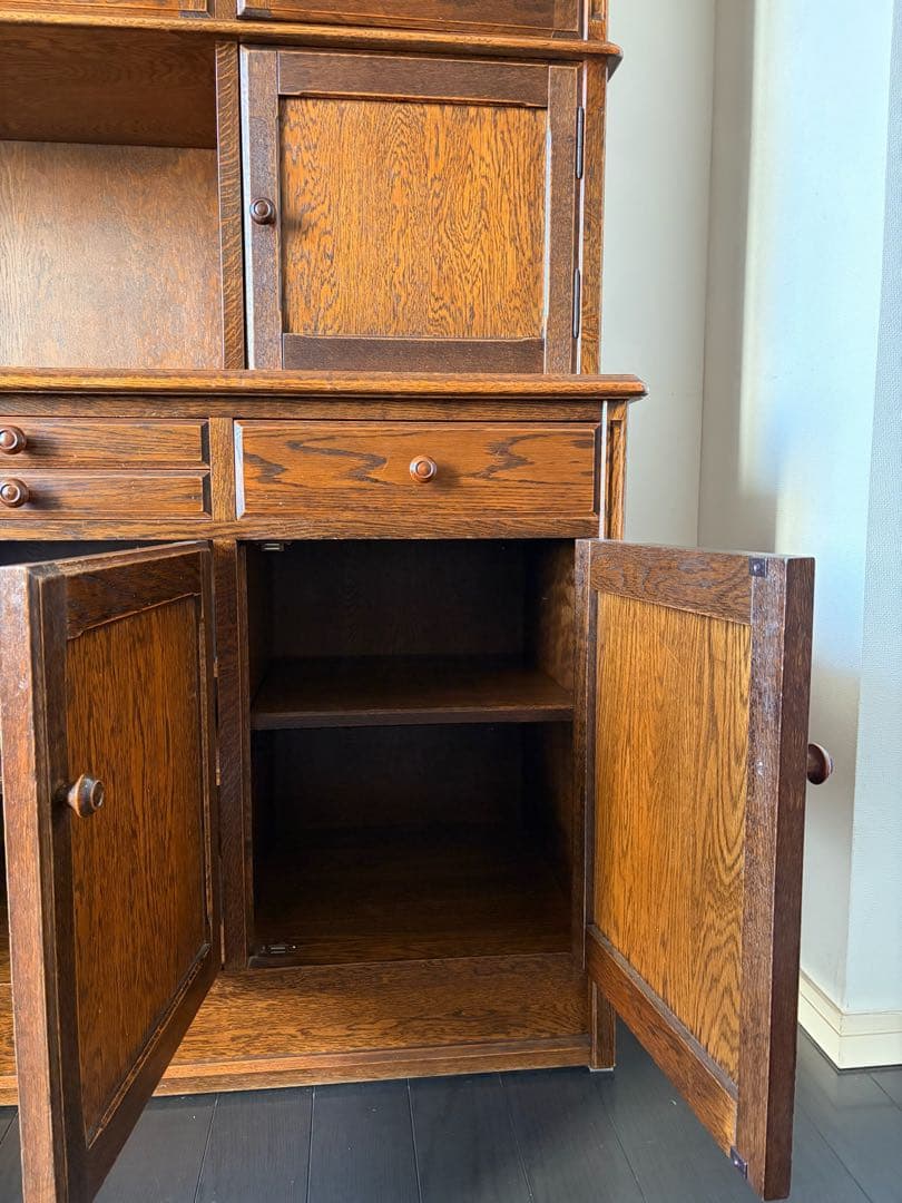 三越家具　カントリーハウス　ブルージュ　カップボード　食器棚