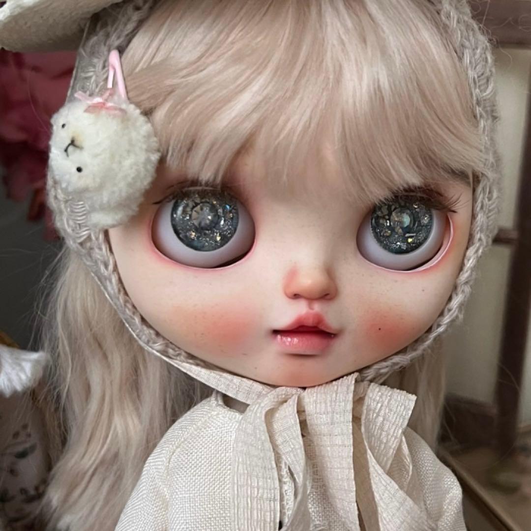カスタムブライス ナチュラルメイク かわいい 海外作家様 人形 シンプル