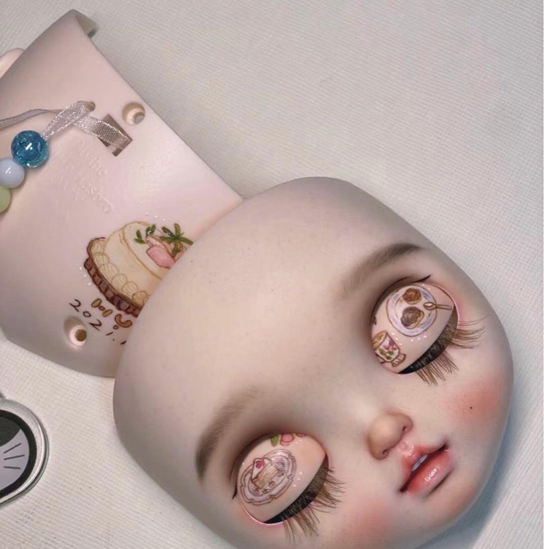 カスタムブライス ナチュラルメイク かわいい 海外作家様 人形 シンプル