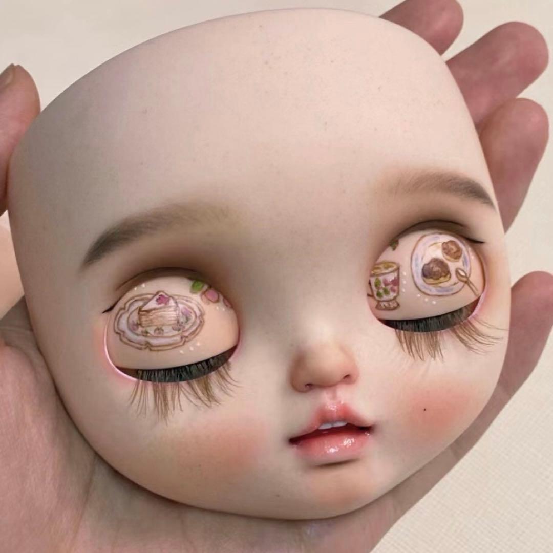 カスタムブライス ナチュラルメイク かわいい 海外作家様 人形 シンプル