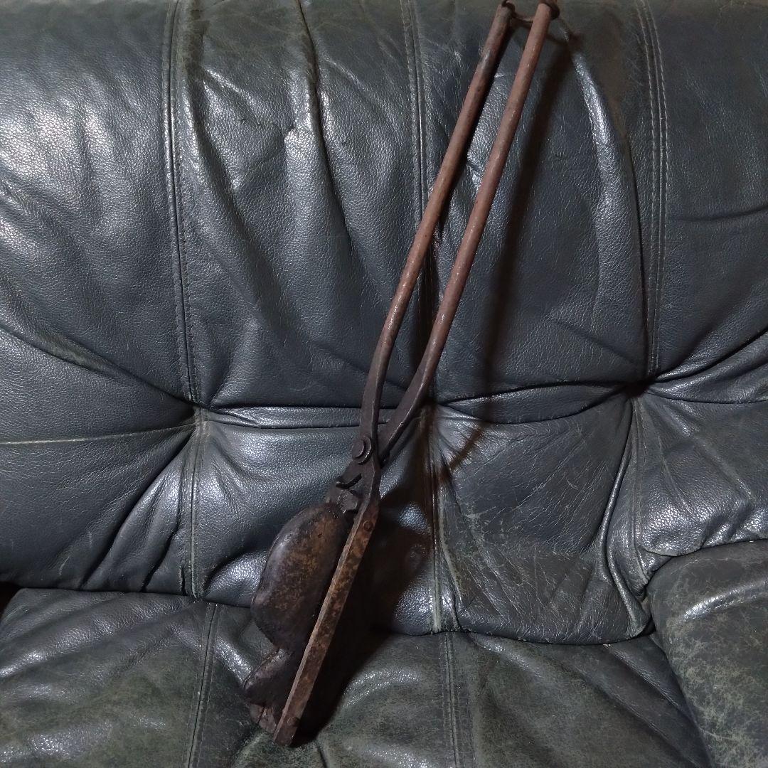 たい焼き器　レトロ　一丁焼き　一匹　調理器具　b