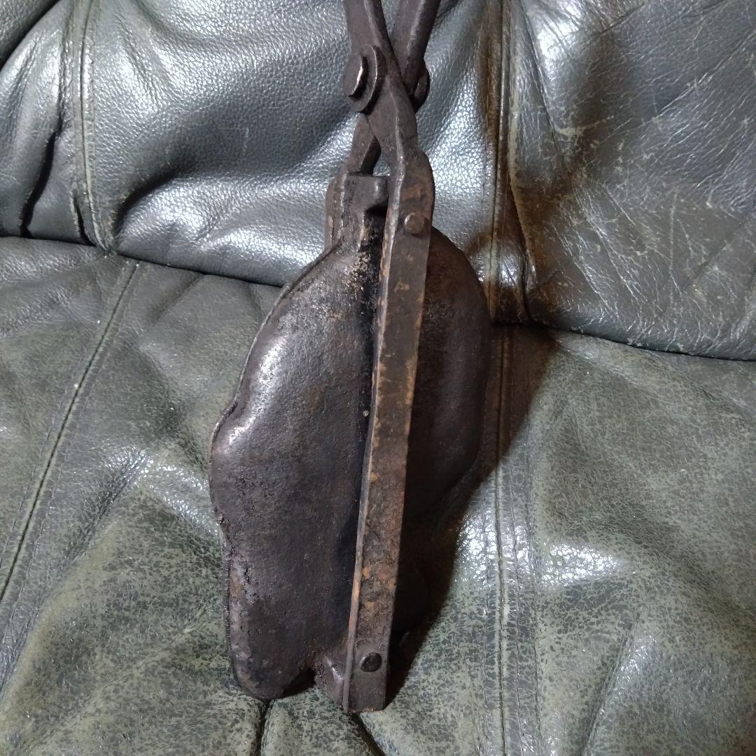 たい焼き器　レトロ　一丁焼き　一匹　調理器具　b