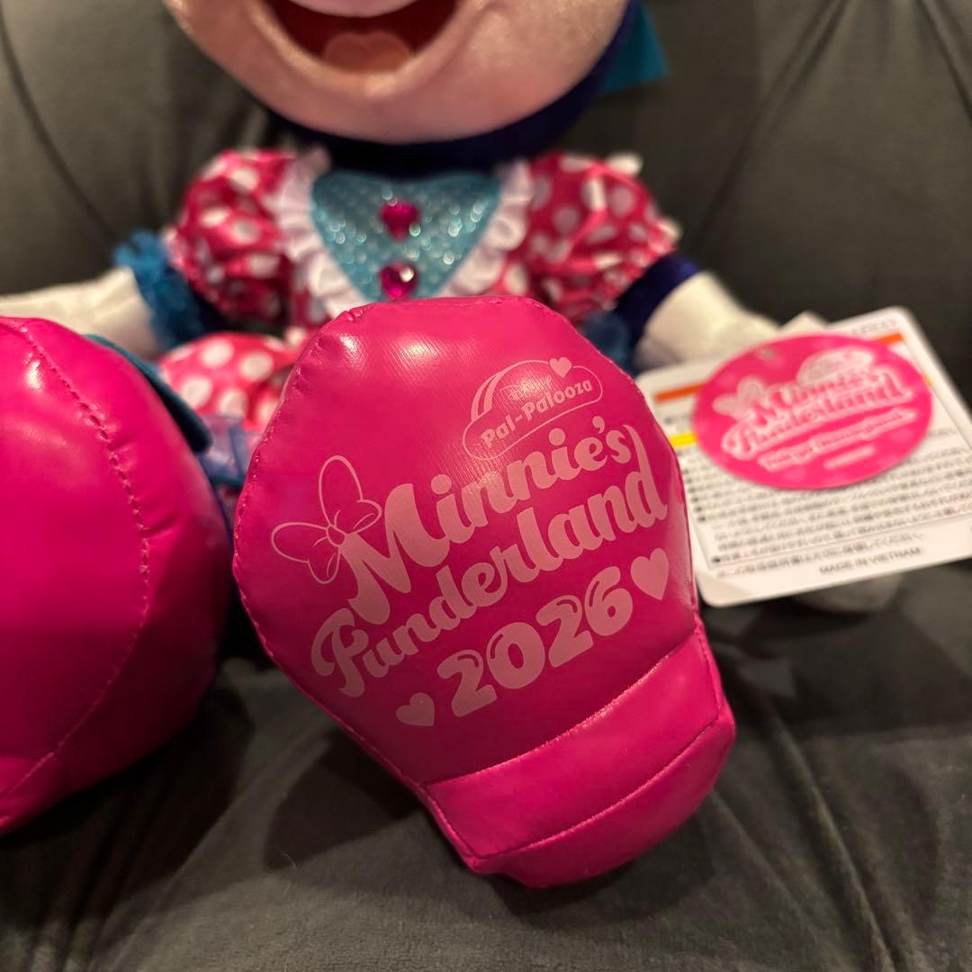 【新品未使用タグ付き】ぬいぐるみ ミニー パルパルーザ 2026 ディズニー