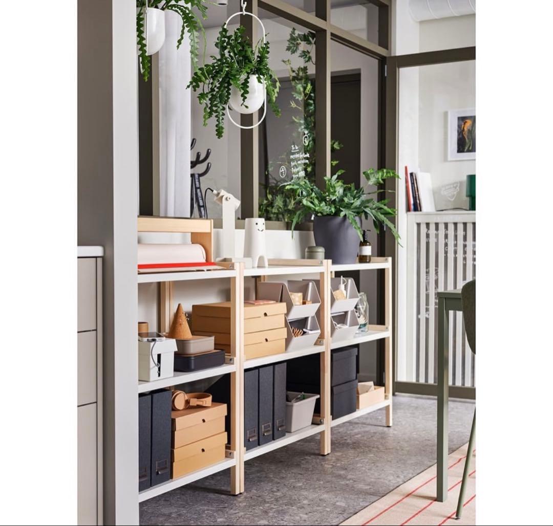 《期間限定》IKEA イケア エーケナッベン オープンシェルフ