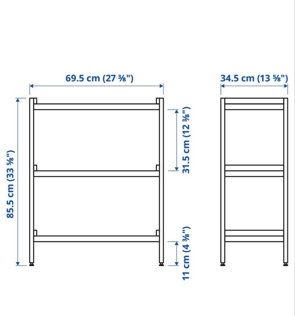 《期間限定》IKEA イケア エーケナッベン オープンシェルフ