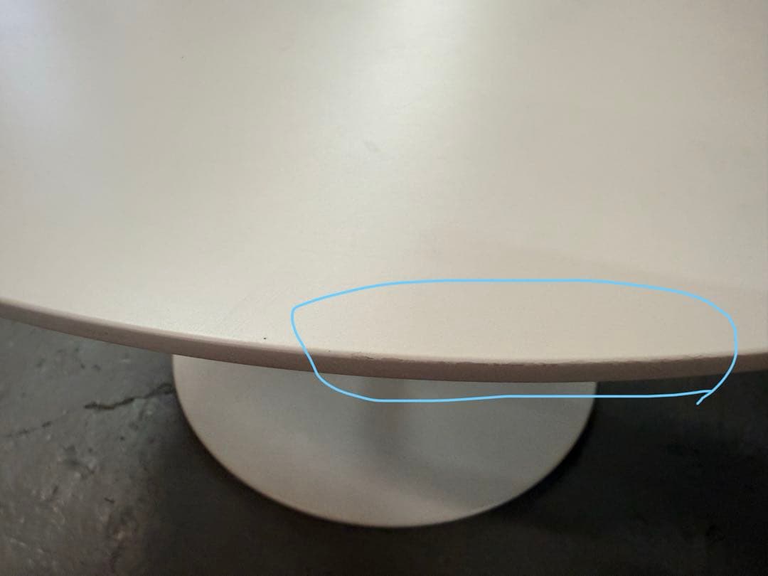 コーヒーテーブル　ローテーブル　直径70cm