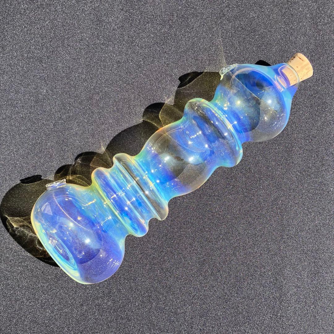 Xodas 元祖　ガラスインセンスバ-ナ- お香付　香炉　ボロシリケイトガラス