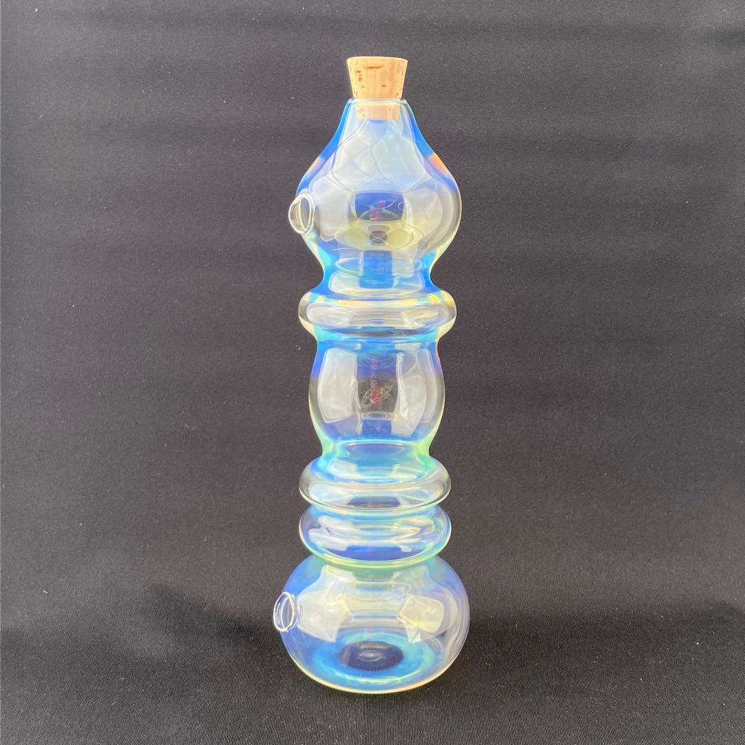 Xodas 元祖　ガラスインセンスバ-ナ- お香付　香炉　ボロシリケイトガラス