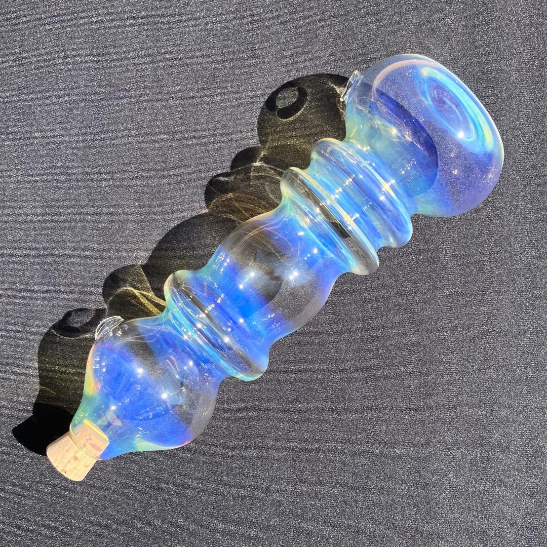 Xodas 元祖　ガラスインセンスバ-ナ- お香付　香炉　ボロシリケイトガラス