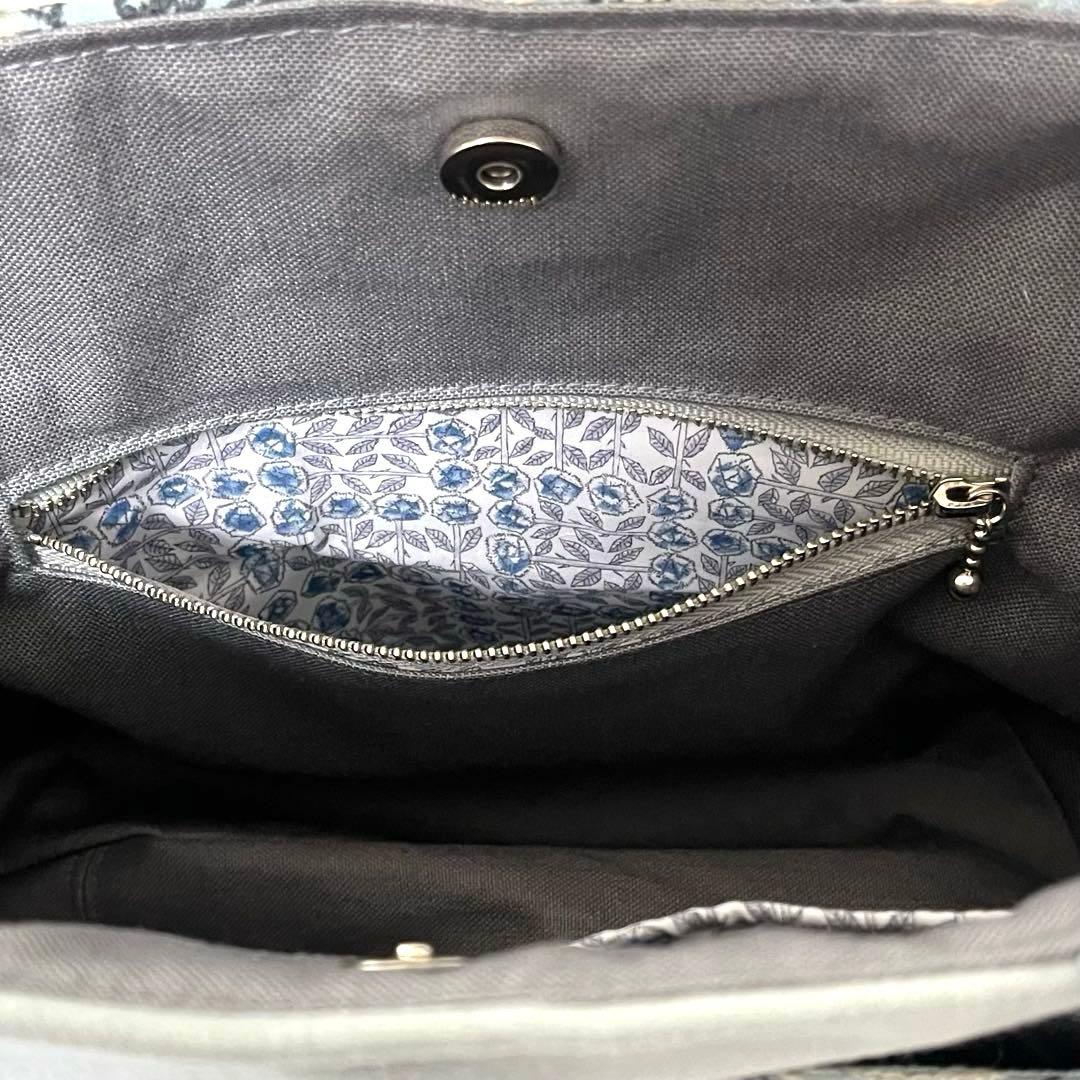 ミナペルホネン　ハンドメイドバッグ　マチ付きショルダーバッグ