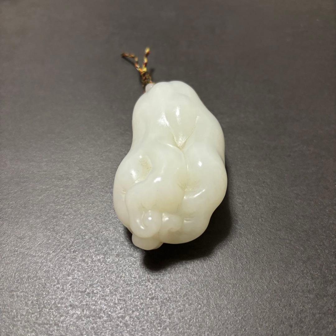 和田玉 仏手彫刻