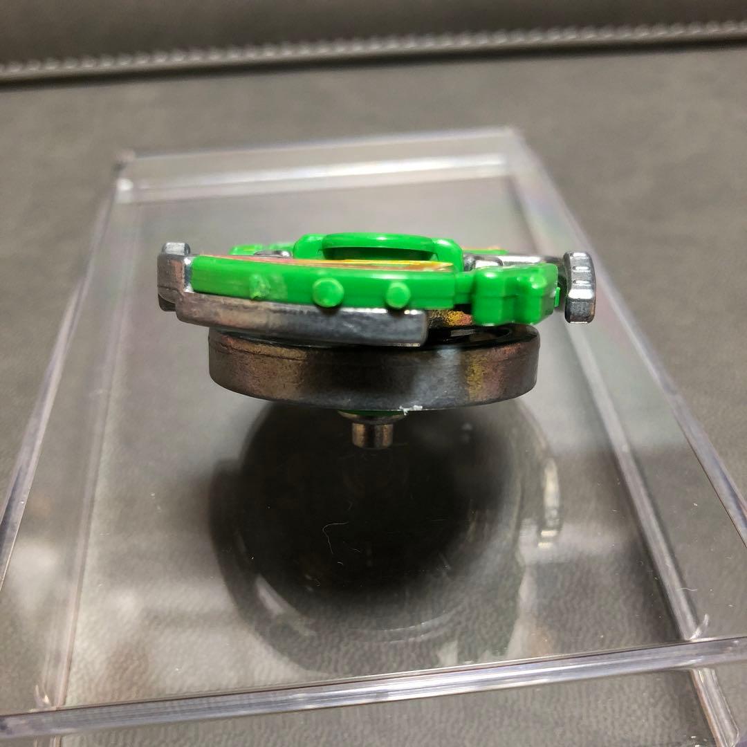 爆転シュート ベイブレードHMS ワイバーンDJ グリーン 組立て品（中古