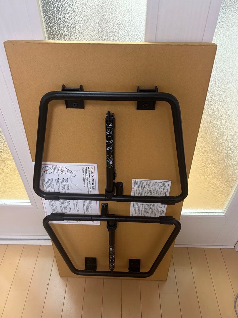 【値下げ】無印良品　折りたたみローテーブル 幅90cm オーク材