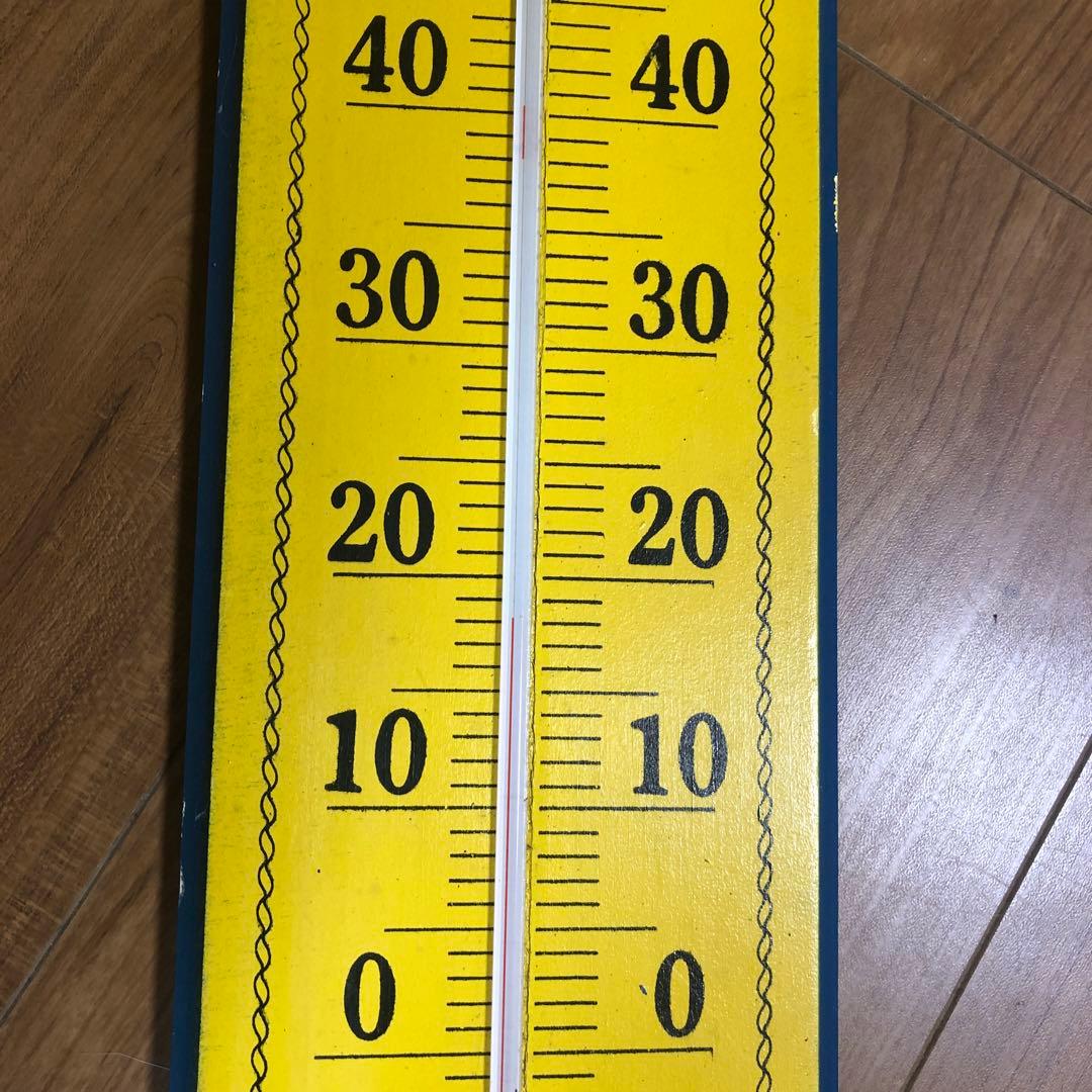 日産肥料100周年　温度計　レトロ