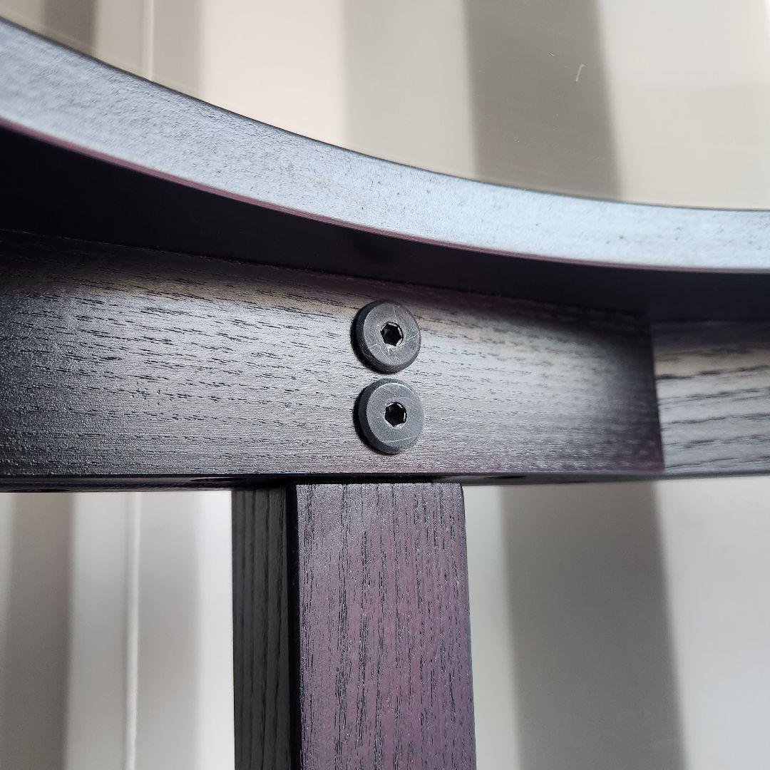 希少　廃盤　IKEA イケア　MALMSTA マルムスタ　サイドテーブル　ガラス