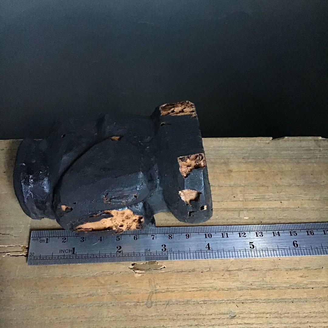 恵比寿大黒天　古木彫刻 2体　骨董品