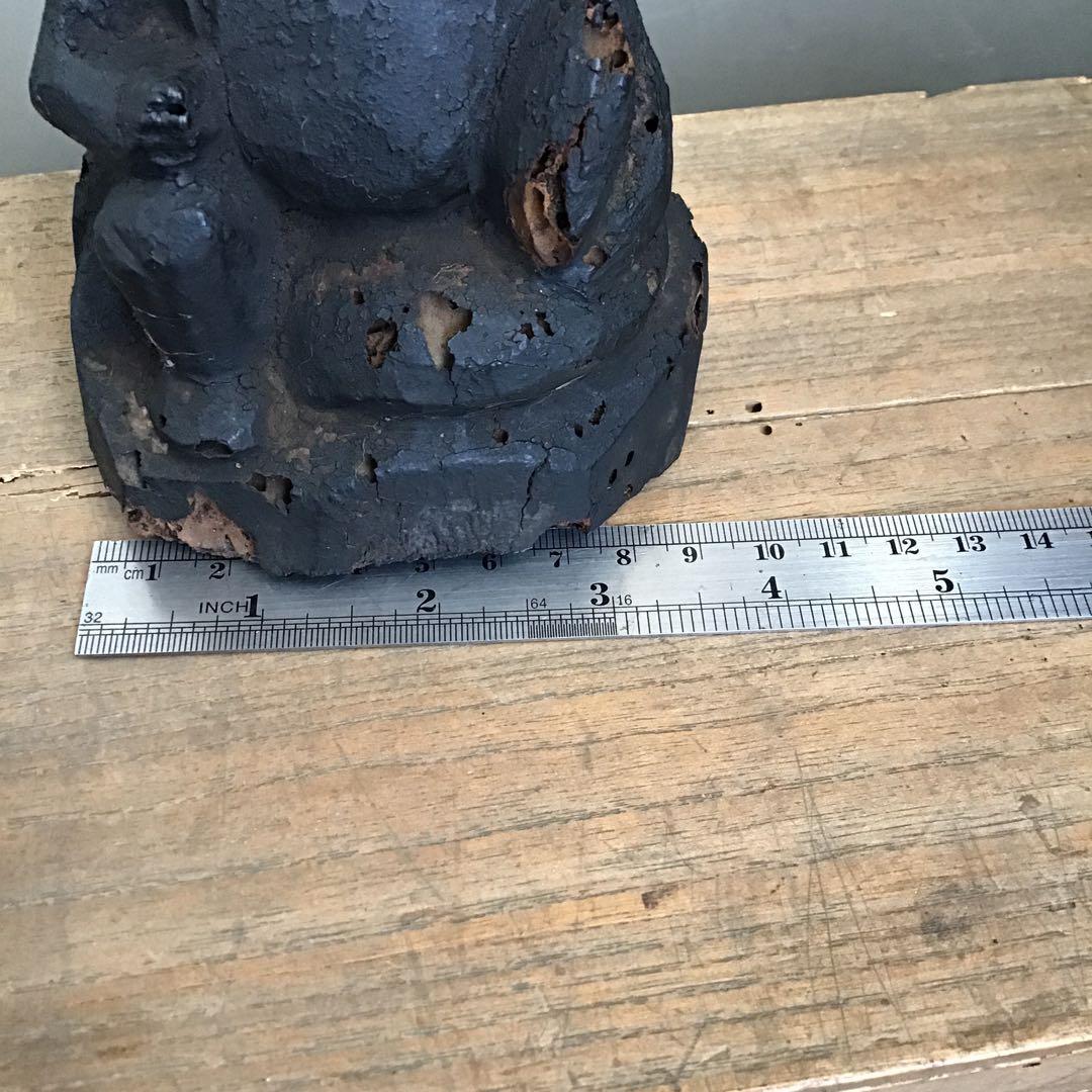 恵比寿大黒天　古木彫刻 2体　骨董品