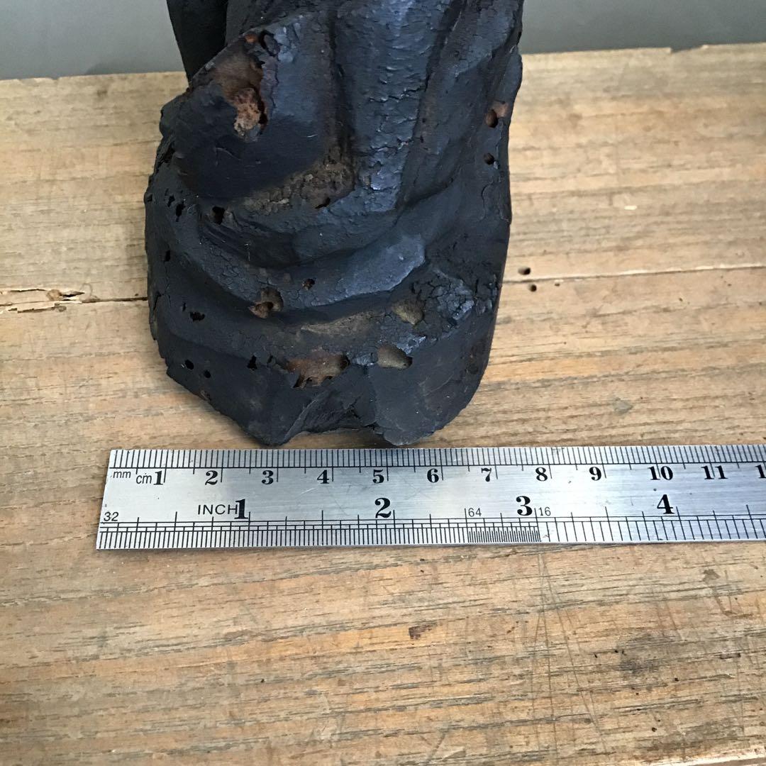 恵比寿大黒天　古木彫刻 2体　骨董品