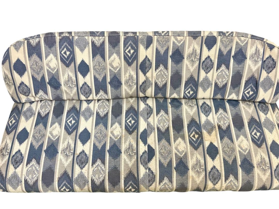 90s【オールドカリモク ベンチソファのみ】幅1200×奥行620×高745cm