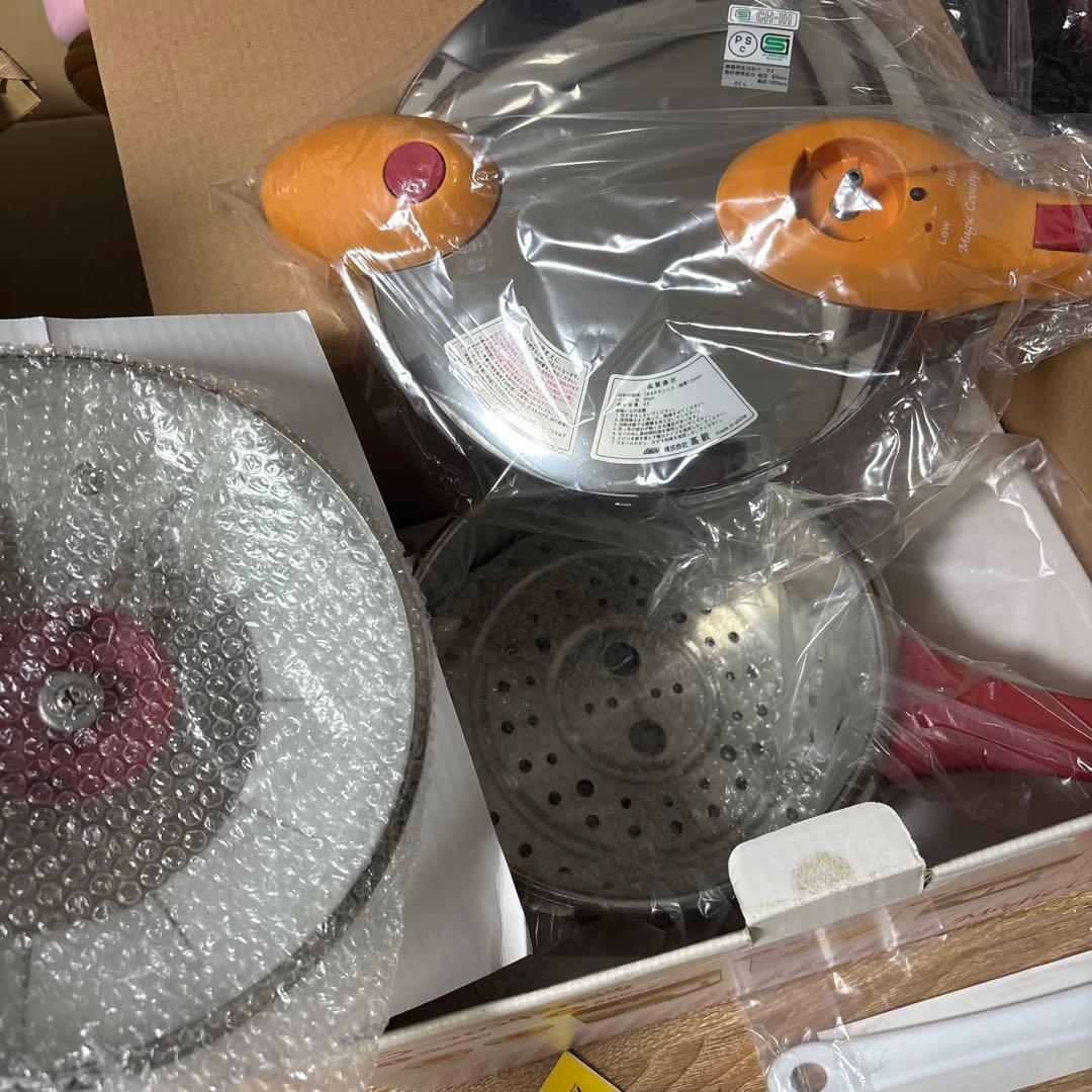 松居一代　圧力鍋 3.0L 未使用　おまけ付き　最安値