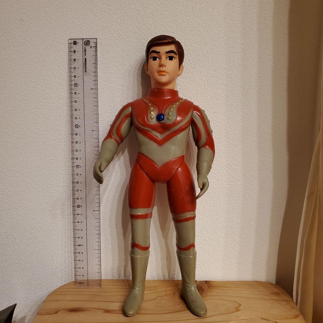 当時物】ブルマァク製 ウルトラマンゾフィーソフビ 面取れ 昭和レトロ