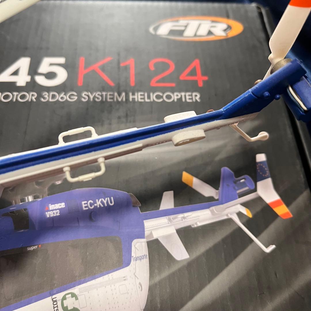 ハイテック ラジコンヘリ XK社製 EC145 K124 6CH 中古品