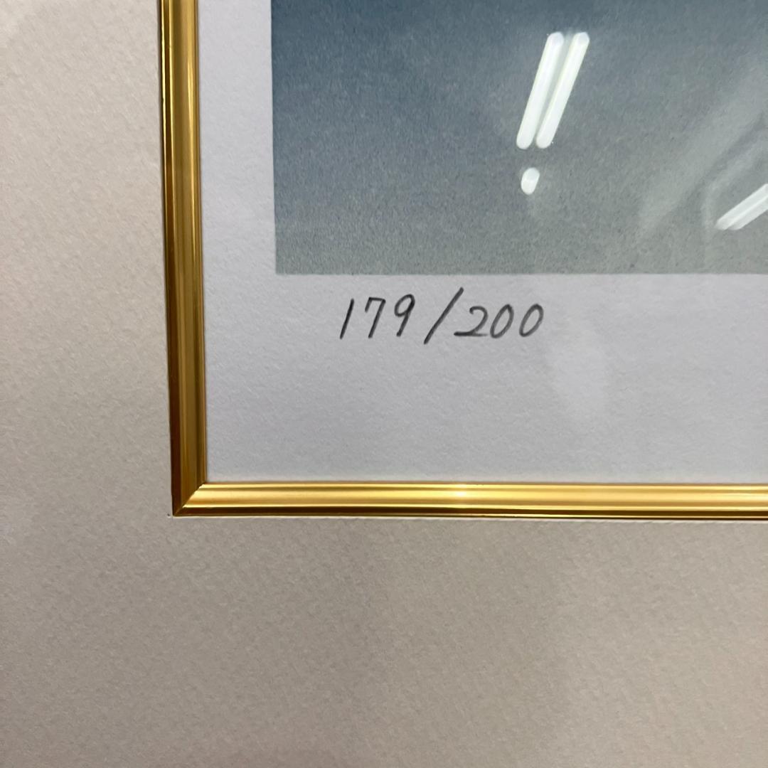 東郷青児　シルクスクリーン 紫陽花　179/200