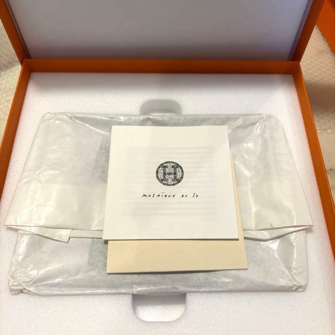 エルメス モザイク24 ヴァンキャトル プラチナPM トレー