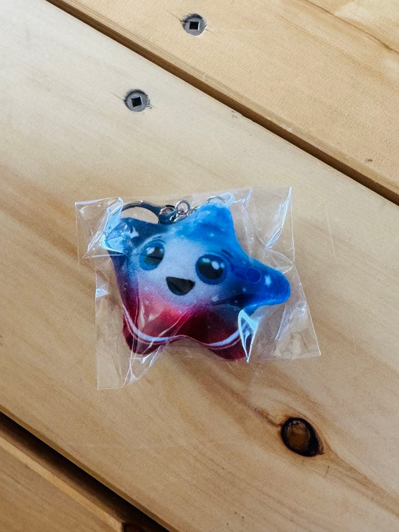 大阪万博 アメリカパビリオン限定 USA 星型ぬいぐるみキーホルダー