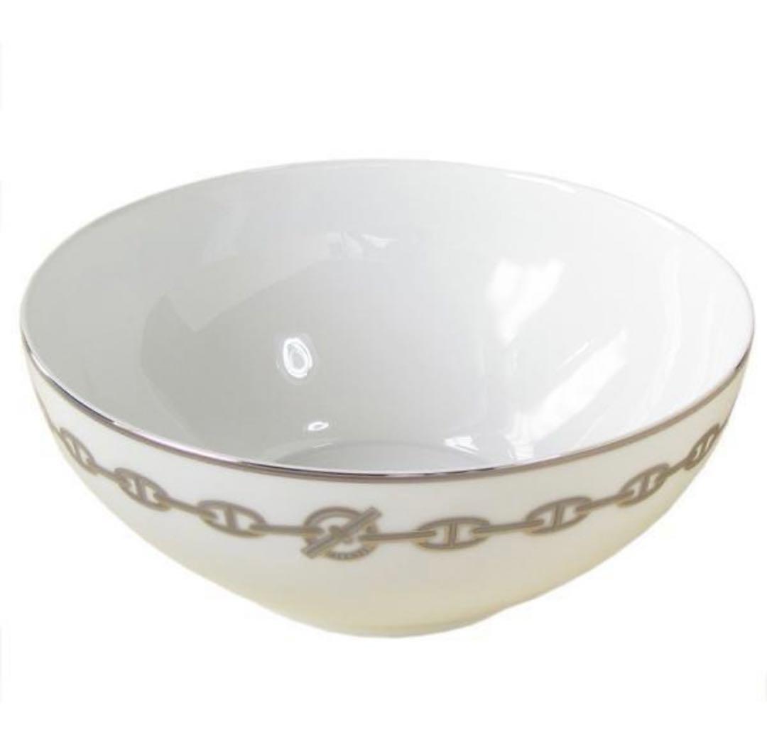 エルメスHERMES シェーヌダンクル プラチナ ボール 004128p