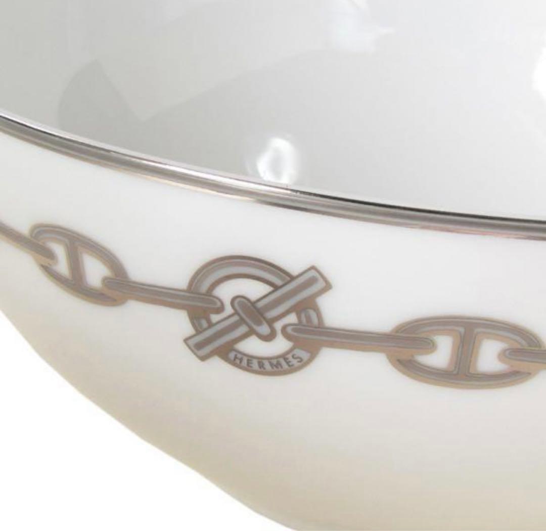 エルメスHERMES シェーヌダンクル プラチナ ボール 004128p