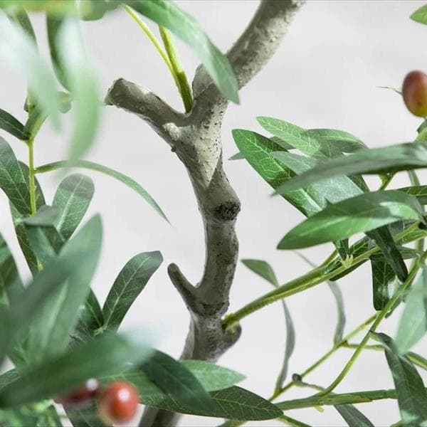 【光触媒/抗菌防臭】人工観葉植物 オリーブ 高さ125cm