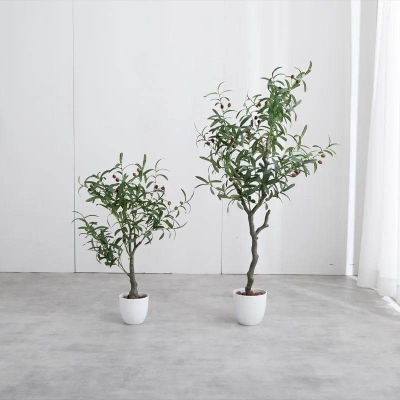 【光触媒/抗菌防臭】人工観葉植物 オリーブ 高さ125cm