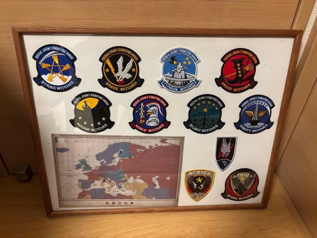 ストライクウィッチーズ 部隊章 ワッペン