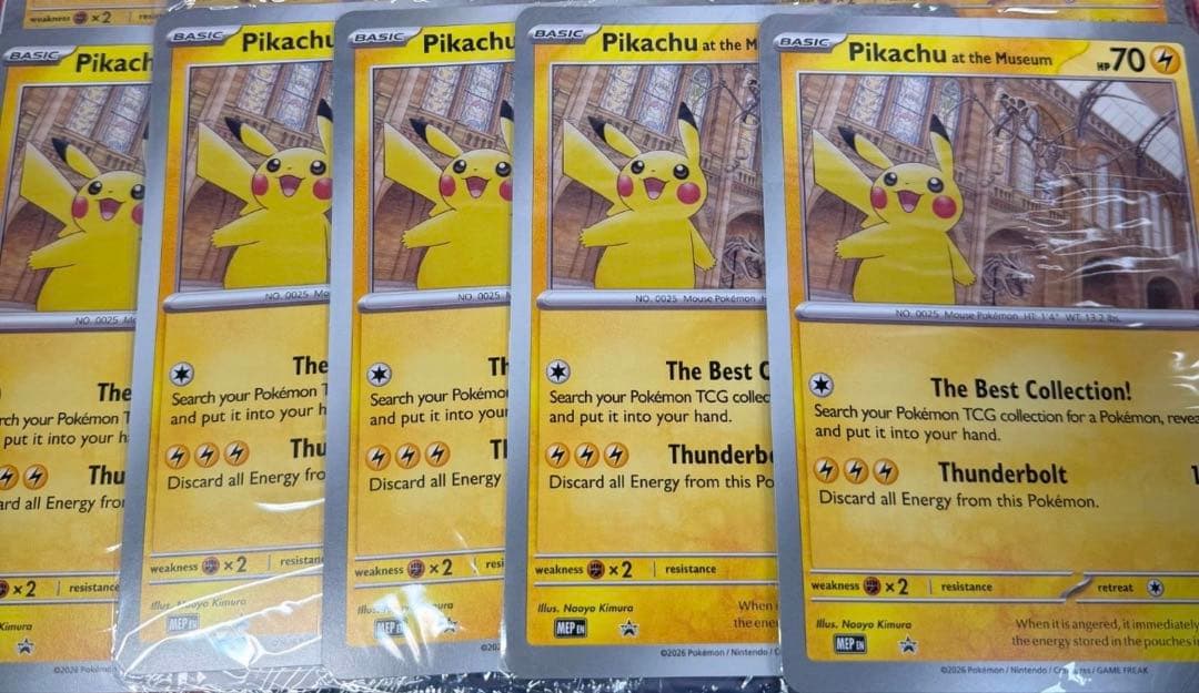 5枚セット Pikachu at the Museum ピカチュウ ロンドン - メルカリ